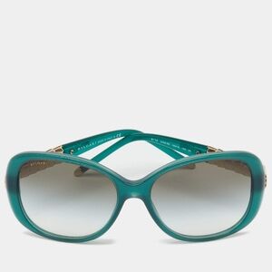 BVLGARI Ruffle Serpenti Women's Sunglasses - Emerald Green